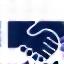 Handschlag Symbol